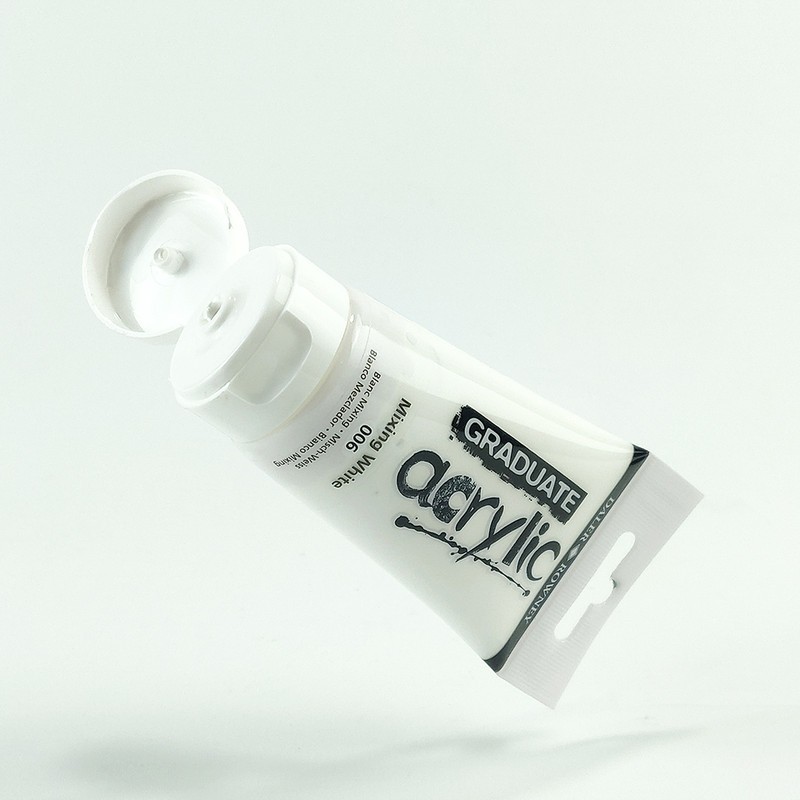 

Daler-Rowney Graduate Acrylic 75ml White, Black & Grey Series