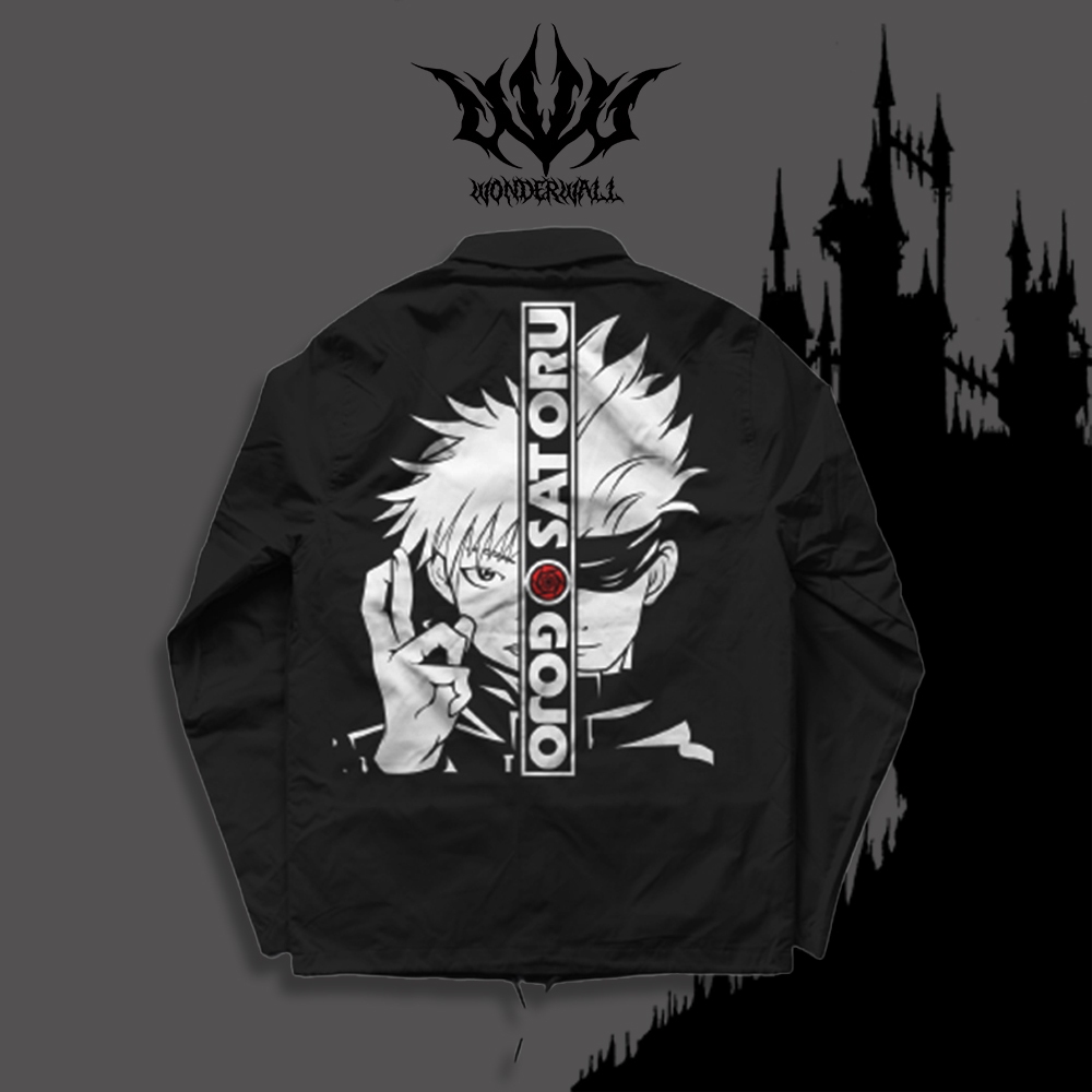 Jacket Coach Anime Pria dan Wanita/Jacket Coach Windbreaker/Jacket Coach Waterproof/Coach Terbaru