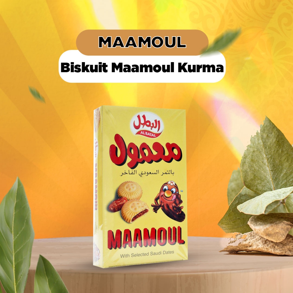 

MAAMOUL - Biskuit Maamoul Biskuit Kurma Isi 16pcs