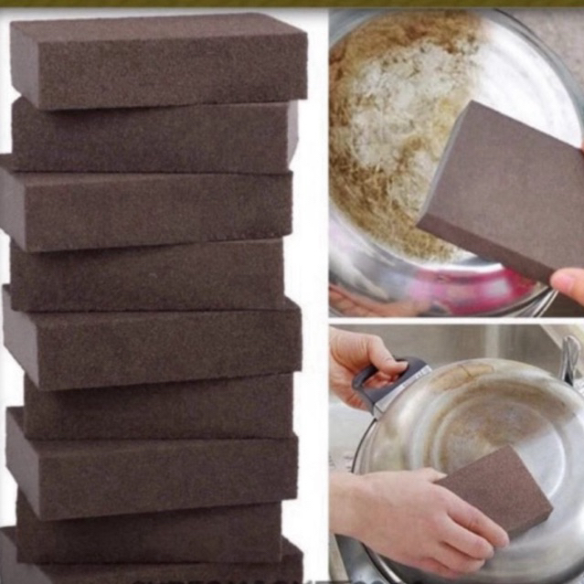 SPONS AJAIB PEMBERSIH PANCI PENGGORENGAN || SPONS PENGHILANG NODA KERAK
