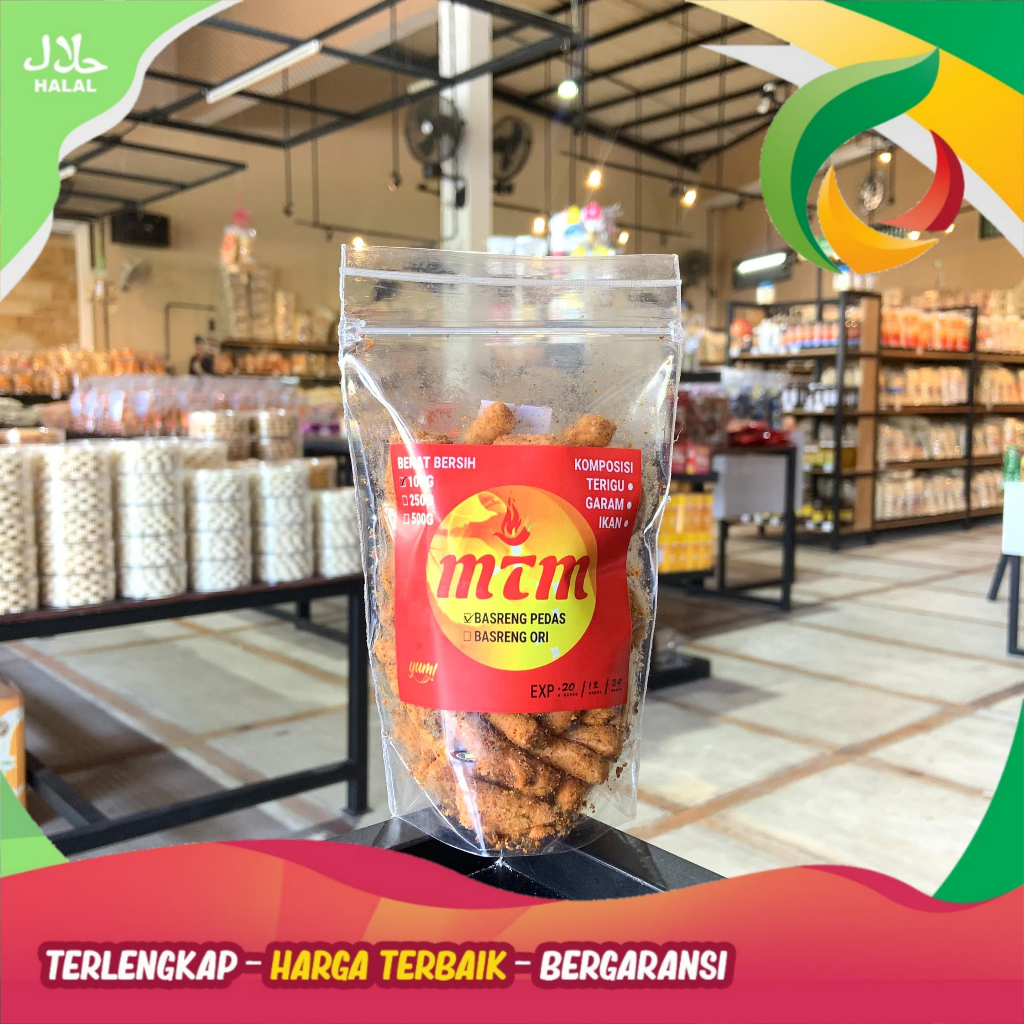 

BASRENG PEDAS MTM 100GR ENAK DAN GURIH KHAS BANGKA
