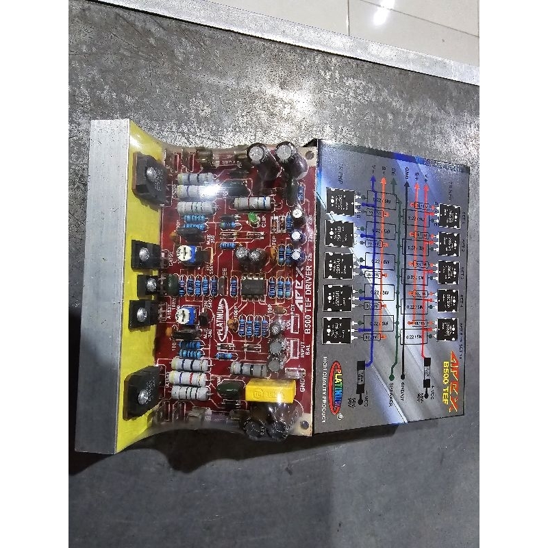 DRIVER POWER AMPLIFIER APEX B500 TEF FIBER