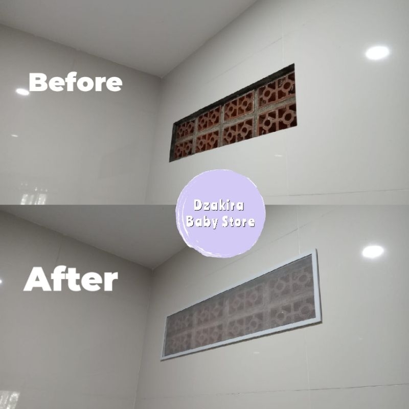 kasa nyamuk fiberglass list alumunium frame karet