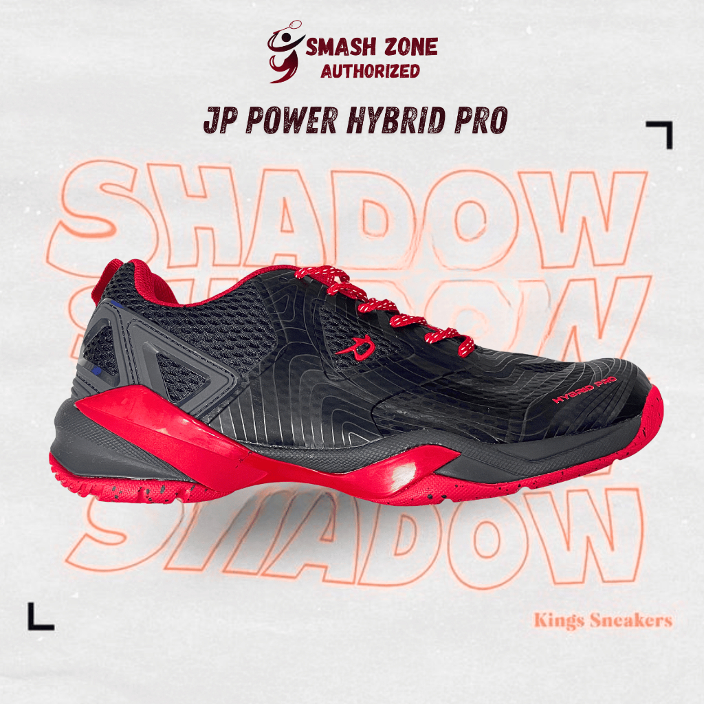 Sepatu Badminton JP Power Hybrid Pro Original Sepatu Pria Wanita Sport Bulutangkis Tenis Sepatu Lari
