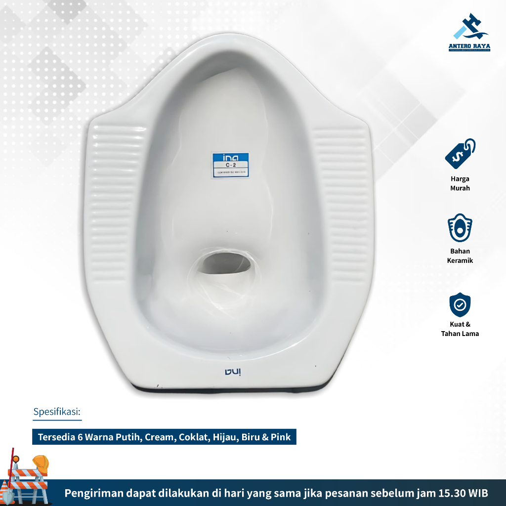 Kloset Jongkok INA Original Closet Toilet WC Kamar Mandi