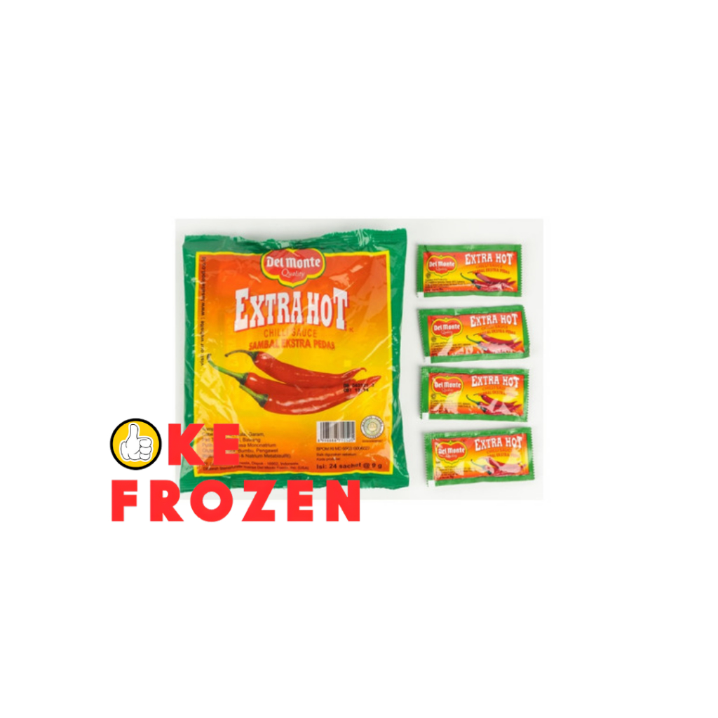 

DELMONTE EXTRA HOT SACHET 9GR X 24PCS / SAUS SAMBAL SACHET