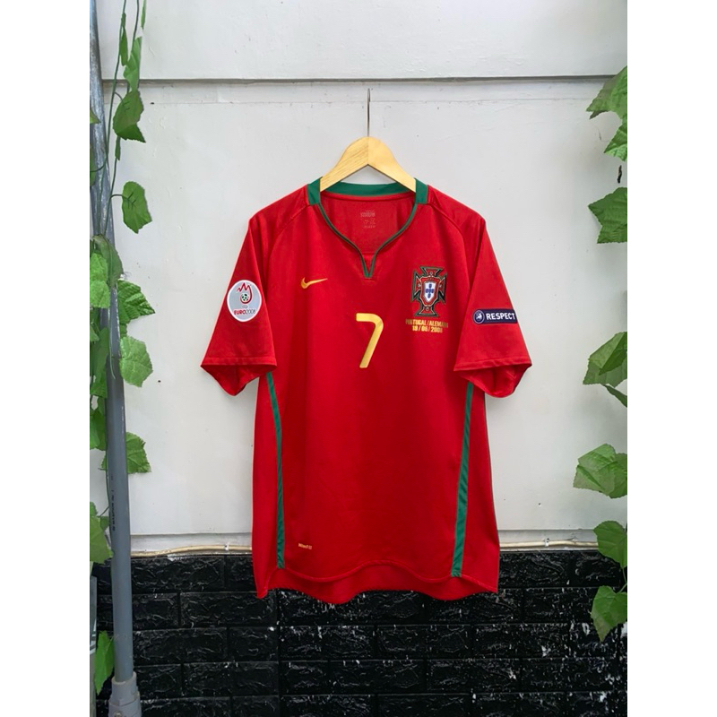 jersey retro vintage timnas portugal euro 2008 original