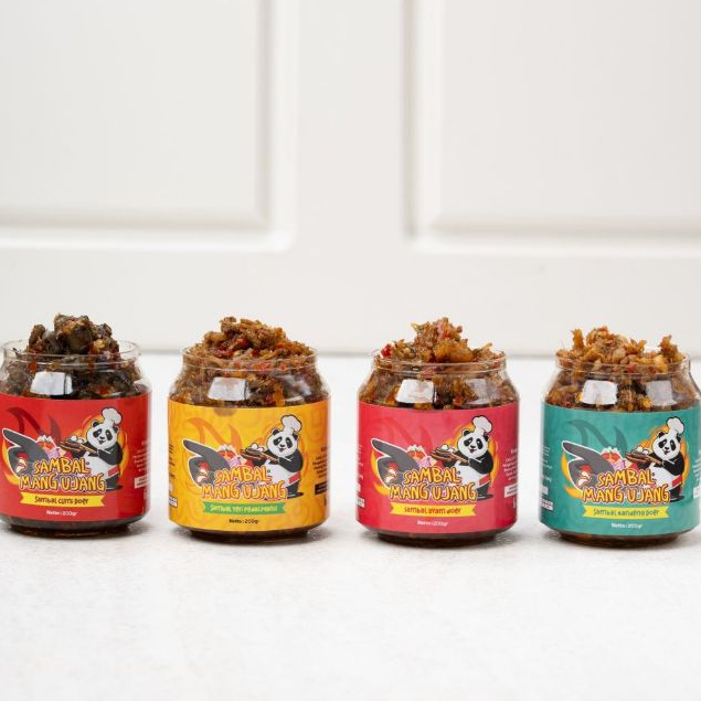 

SAMBAL SIAP MAKAN BY MANG UJANG | SAMBAL CUMI DOER,AYAM DOER,BANDENG DOER DAN IKAN TERI PEDAS MANIS