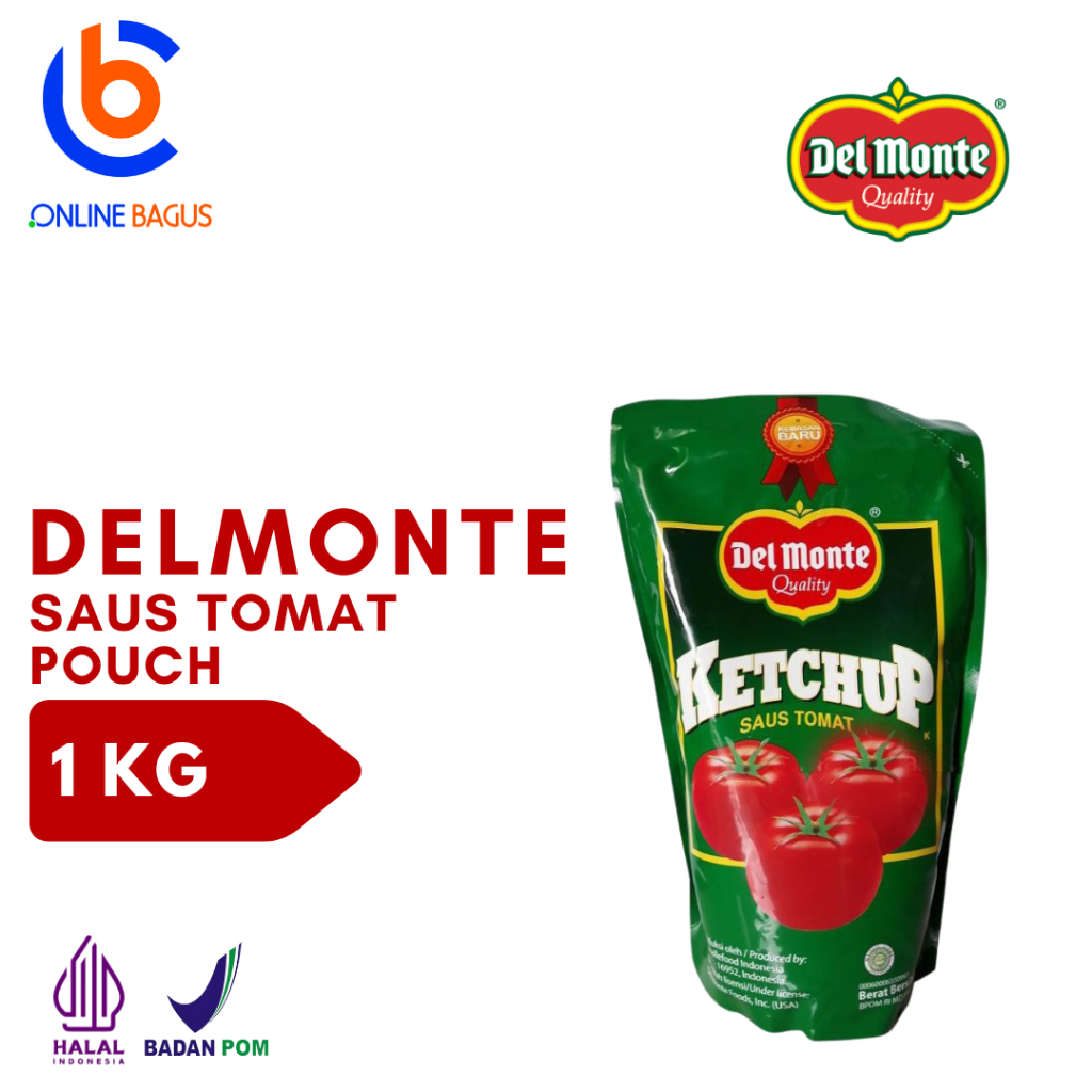 

Delmonte Pouch Tomat 1Kg