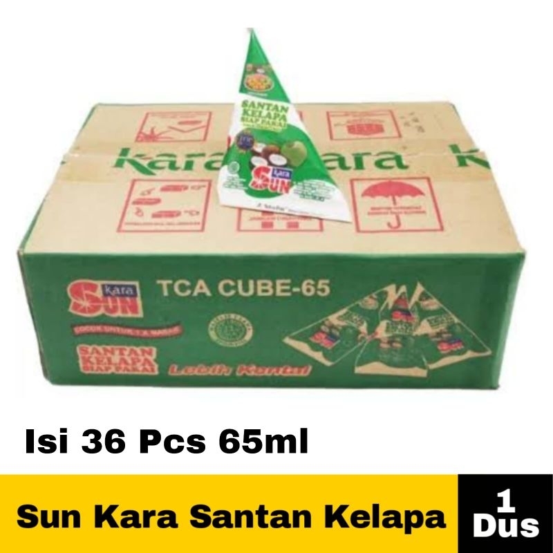 

SUN KARA SANTAN KELAPA 65ML ( 1KARTON )