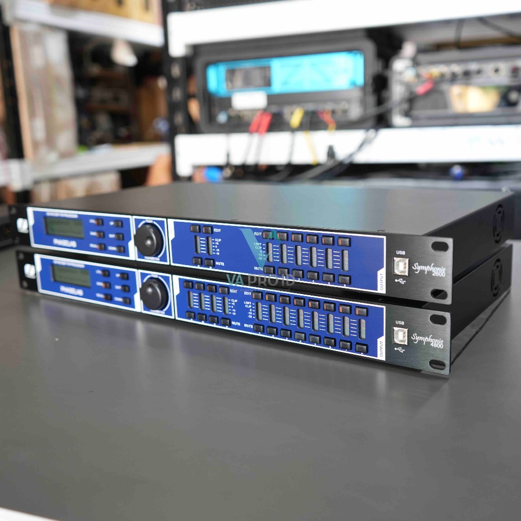 Speaker management Phaselab symphonie 2600 4800 DLMS FiR