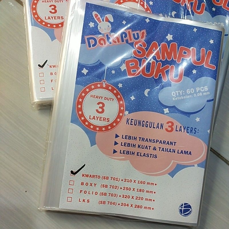 

Sampul Buku Beaky Kwarto (SB701) @210x160mm isi 60 Pcs