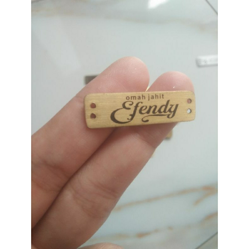 

label plat dari gold & stainles