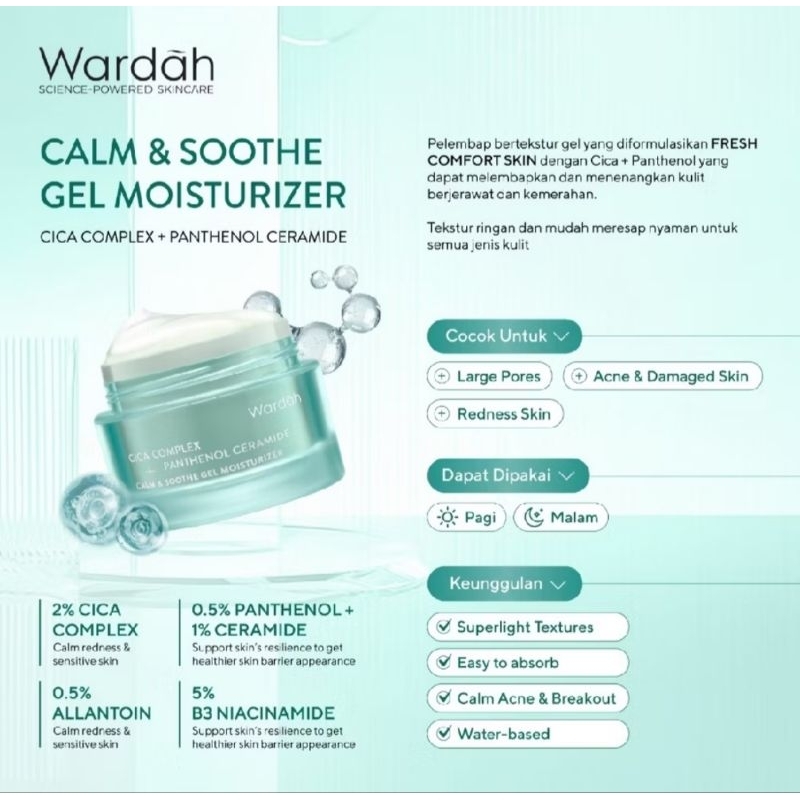 Wardah moisturizer Gel
