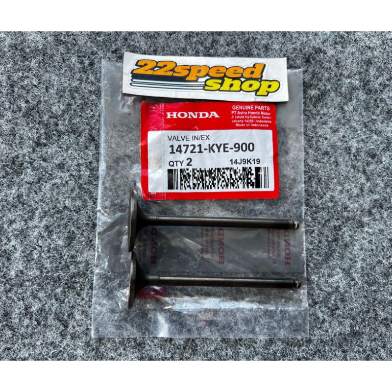 Klep set Megapro monoshock KYE payung klep Megapro monoshock