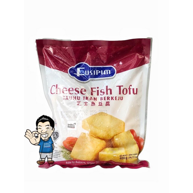 

Fusipim Cheese Fish Tofu- Tahu Ikan Berkeju 500 gr