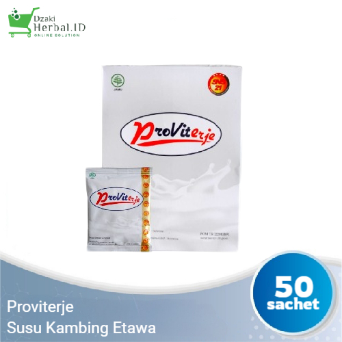 

Susu Provit Etawa Original Proviterje Per Box isi 50 Sachet
