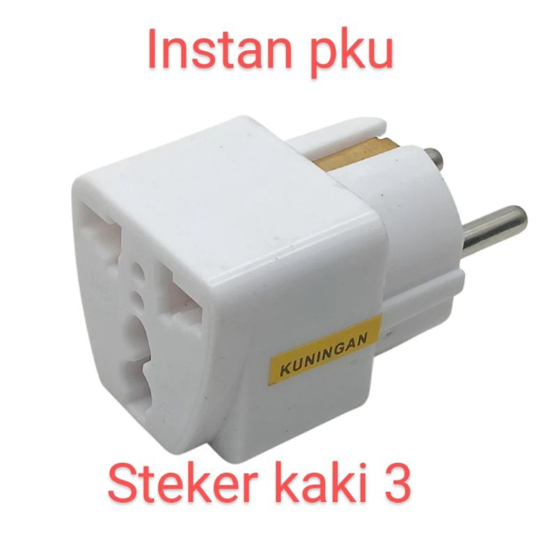 colokan listrik kaki 3/steker listrik kaki 3