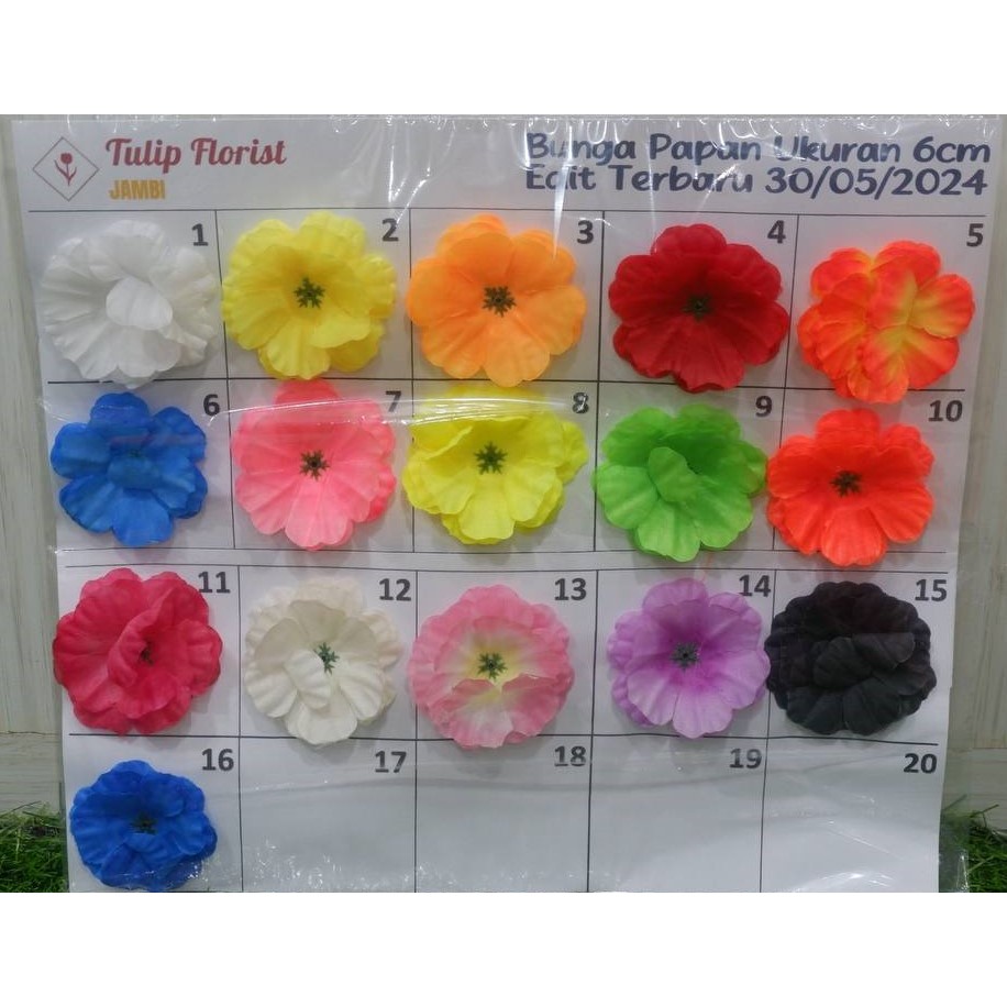 Bunga Suyok Ukuran 6cm 4lapis BESAR