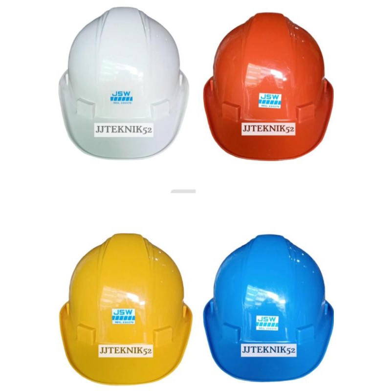 JSW HELM PROYEK / TOPI PROYEK SNI /  SAFETY HELMET JSW SNI