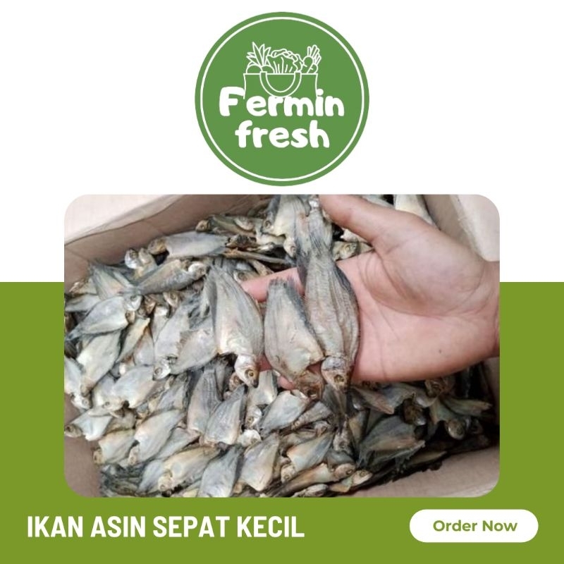 

Fermin Fresh, Ikan asin sepat kecil 100 - 250gr