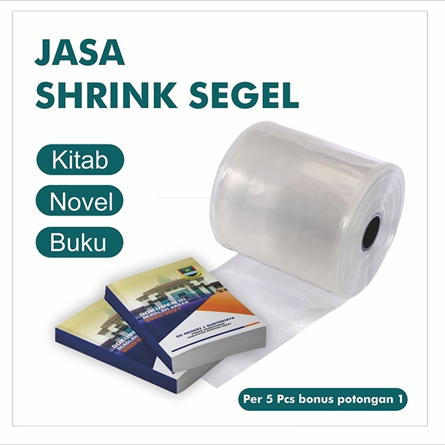 

jasa shrink segel buku novel kitab