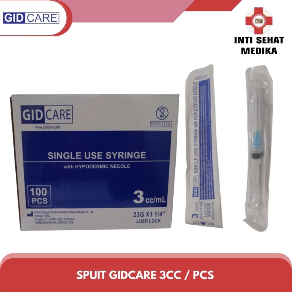 SPUIT GIDCARE 3CC "PCS"