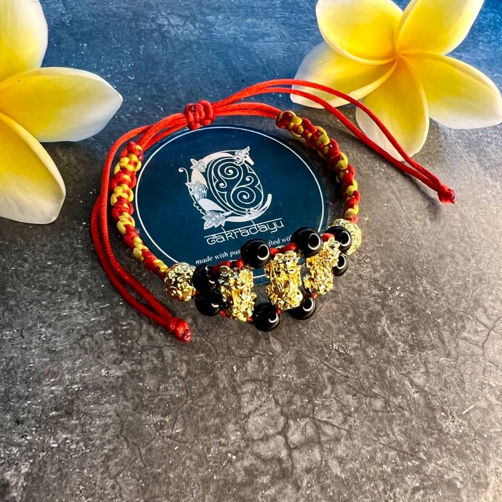 CAKRADAYU Gelang Golden Dragon Warrior (Ksatria Naga Emas) Limited Series