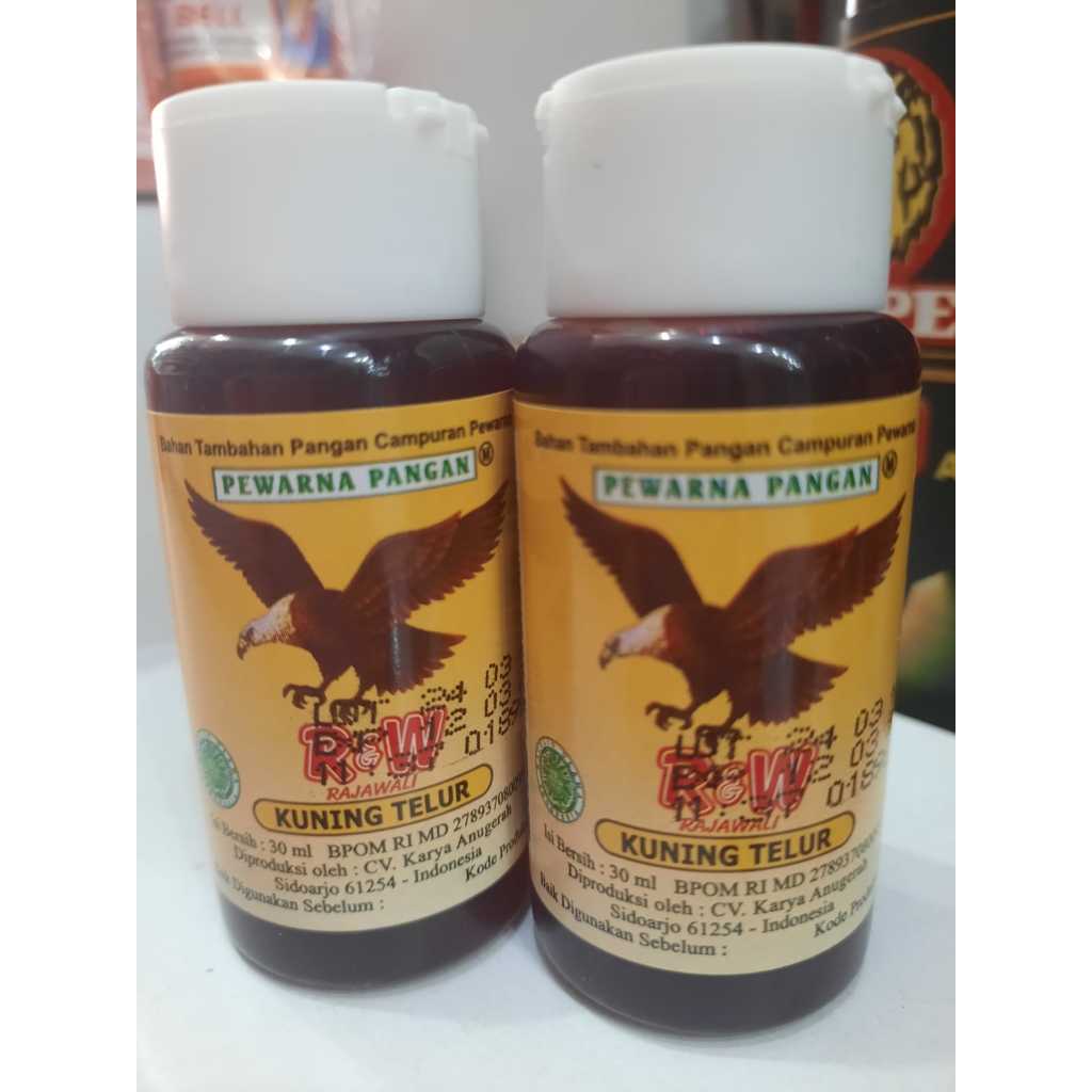 

Pewarna Makanan R&W kuning telur 30ml