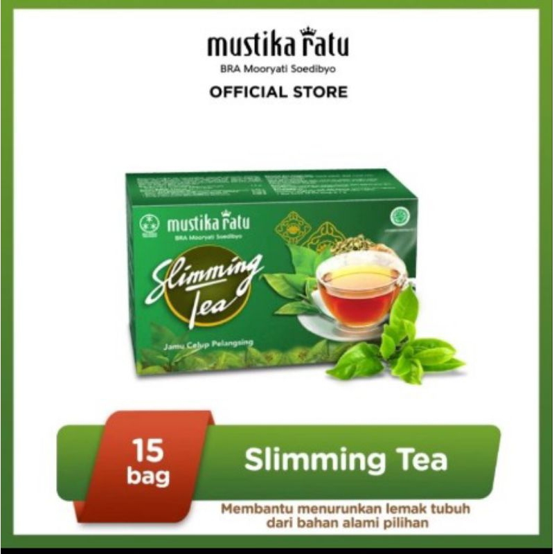 

Mustika Ratu Slimming Tea Herbal Isi 15 Pcs