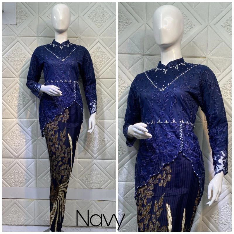 COD/STELAN KEBAYA KINARA/KEBAYA PENDEK/KEBAYA MAUDY/SET KEBAYA PESTA/STELAN KEBAYA