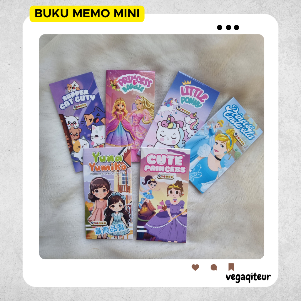 

✅Viral Banget❤ Buku Tulis Catatan Mini Pocket || Buku Memo Mini Termurah