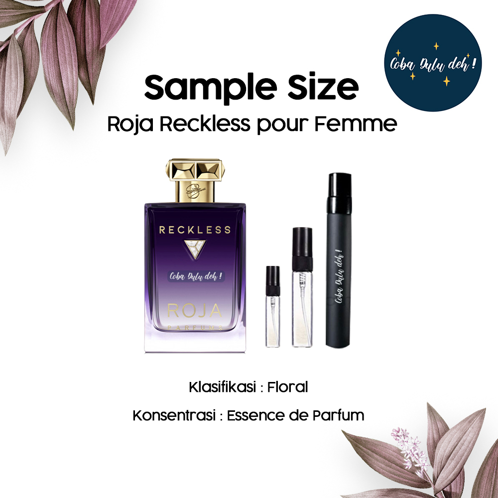 Decant Parfum Original Roja Reckless Essence De Parfum