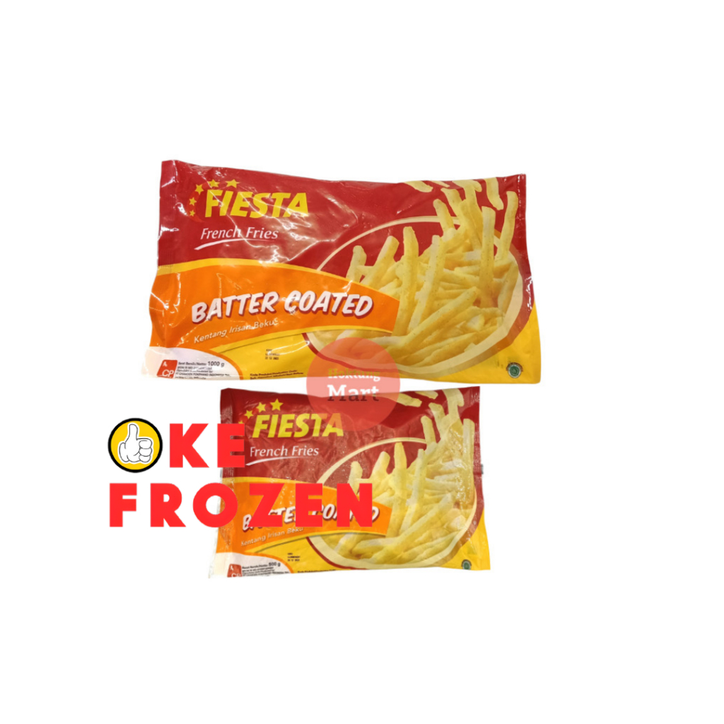 

FIESTA FRENCH FRIES BATTER COATED 1KG