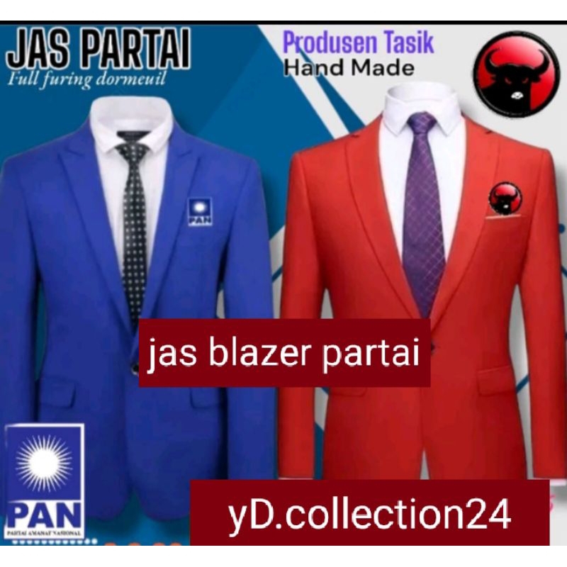 JAS BLAZER PARTAI JAS PDIP JAS PAN / BLAZER PARTAI