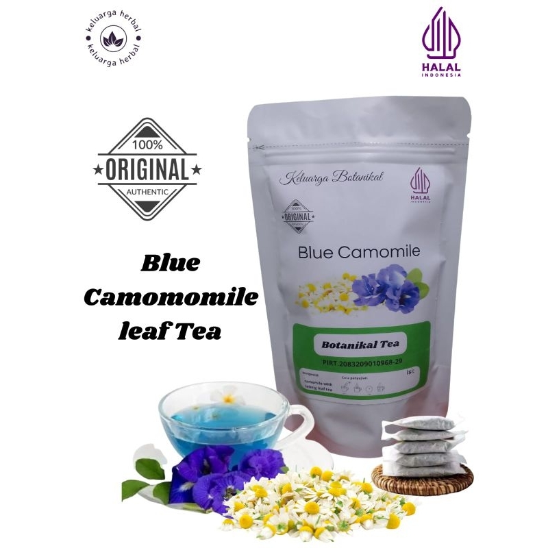

teh blue chamomile | teh bunga butterfly dan bunga chamomile tea isi 20 & 30 teabag