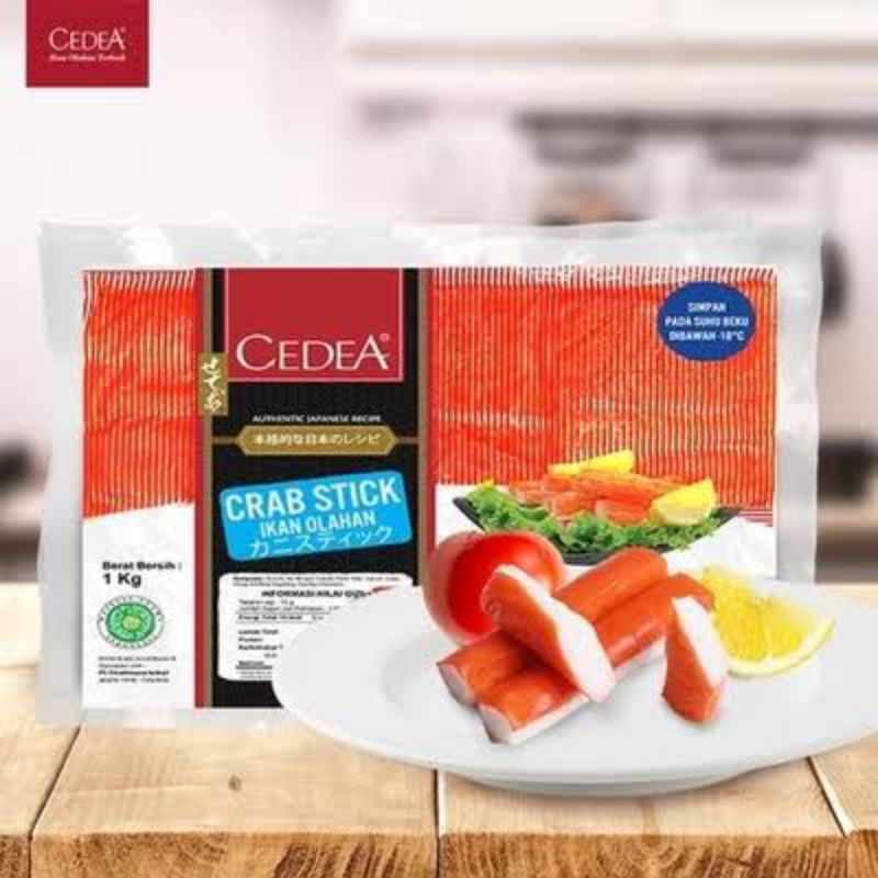 

Jual Cedea Crabstik 1kg Ikan Olahan