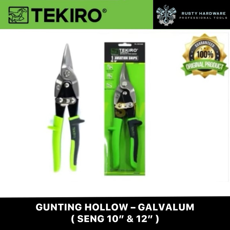 TEKIRO – GUNTING HOLLOW / BAJA RINGAN / GALVALUM / SENG. (100%) ORIGINAL