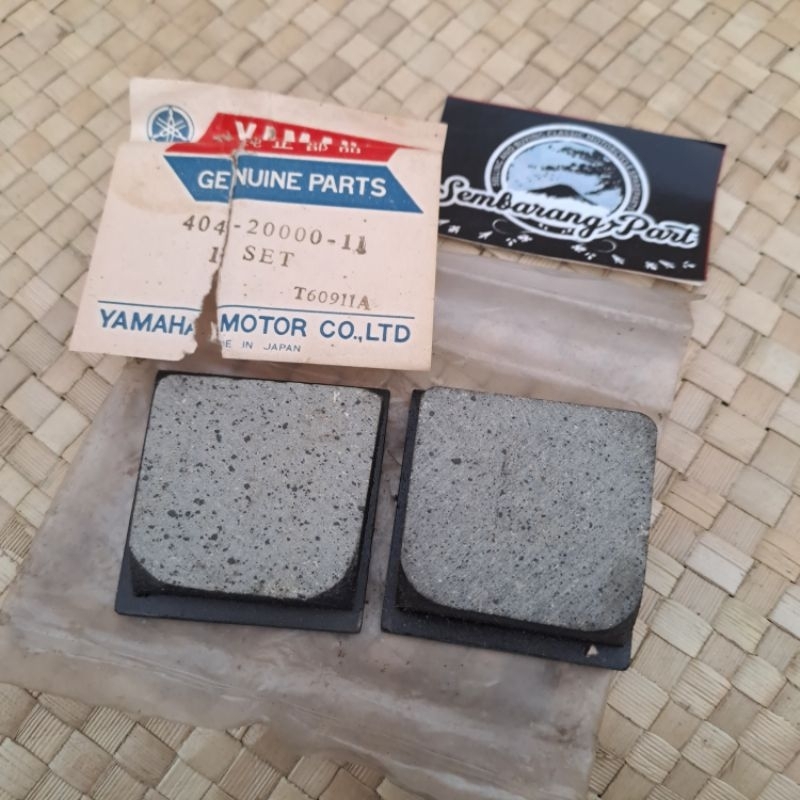 KAMPAS REM DEPAN DISC PAD YAMAHA RX125 RX 125 GAJAH ENGKEL ORI ORIGINAL