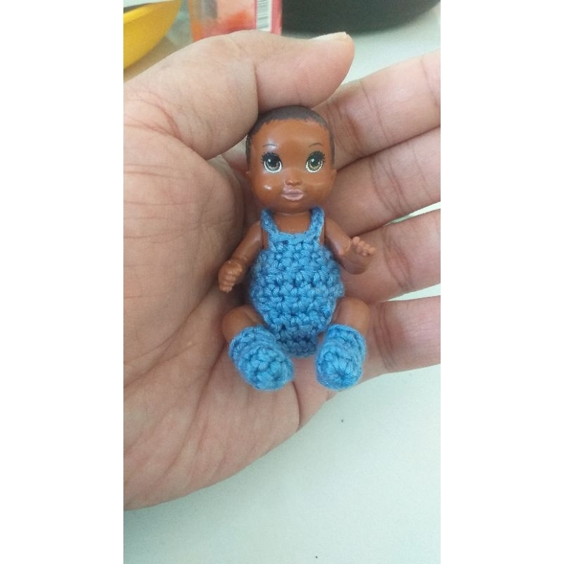 Baju Rajut Boneka Bayi