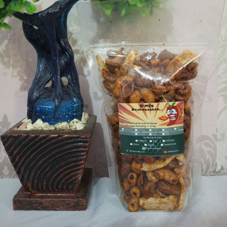 

Baru !!! Makaroni Campur 200gr D'Mix Seuhaaahhh Bisa Campur Varian Menu Maks 4 Varian