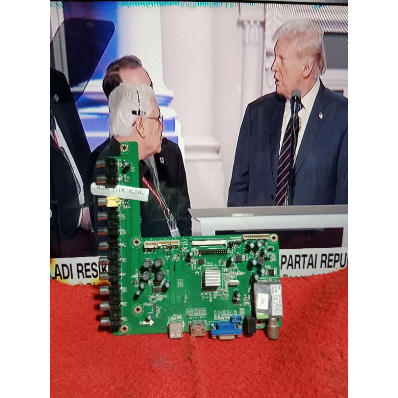 MAINBOARD TV LCD POLYTRON PLM24B67 24B67 - MOTHERBOARD MOBO MICOM MODUL TV POLYTRON PLM 24B67