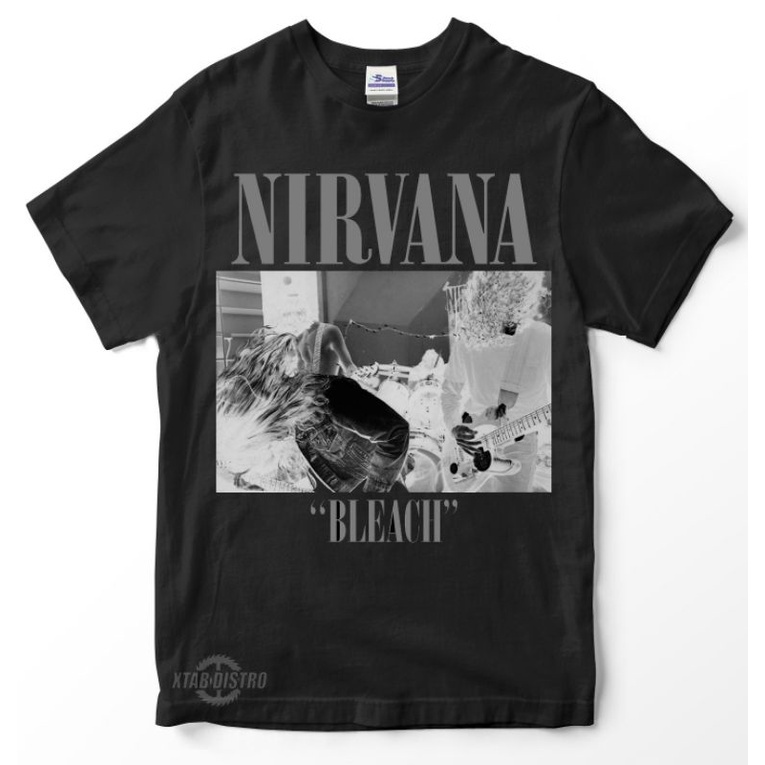 Kaos Nirvana - Bleach - Hitam