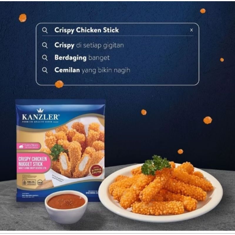 

Kanzler Nugget Stik 450gr