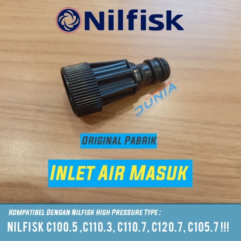 inlet nepel input High pressure Cleaner Nilfisk C110. 3 ,C120.2, C130. 2 , E130. 3.8 , D140, Nilfisk