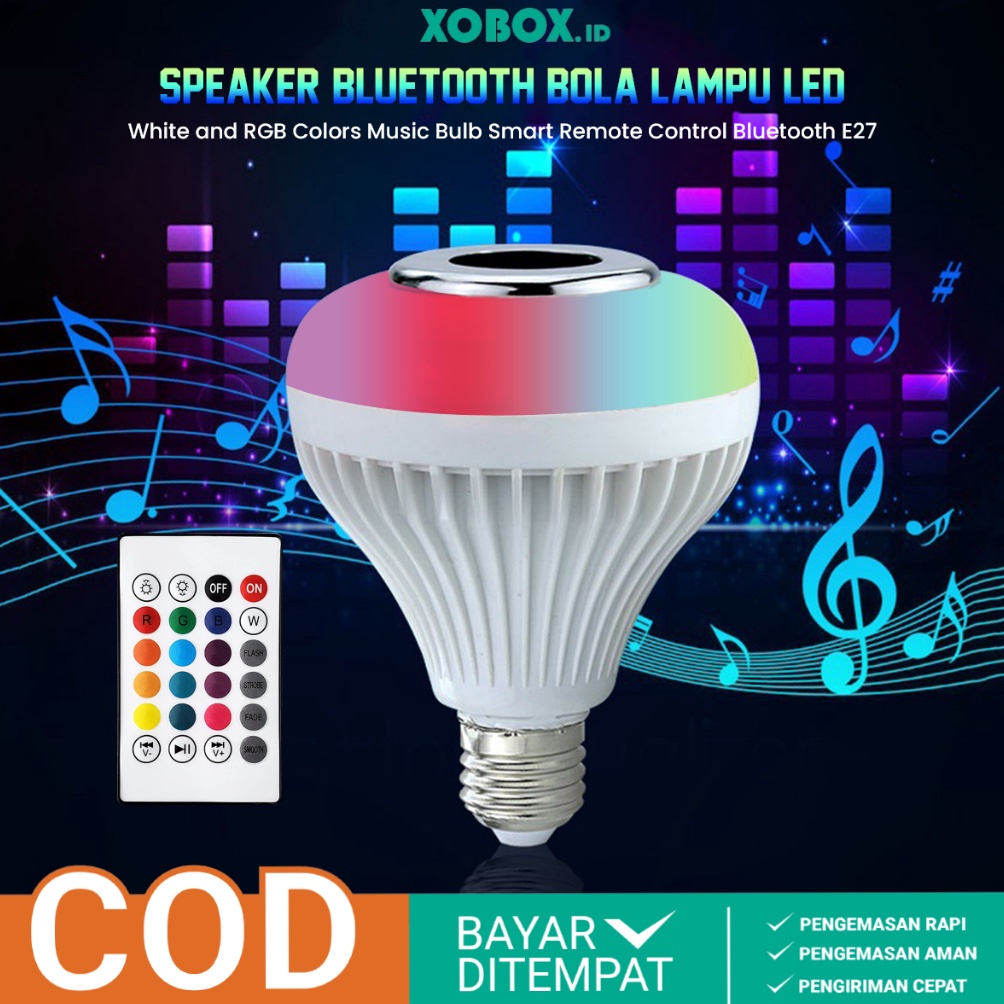 PERFECT Speaker Bluetooth Lampu Bluetooth Music  Lampu Tidur Speaker Bluetooth SpkLampu  XOBOX