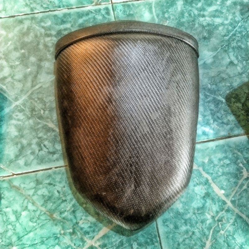 jok belakang ninja 250 karbu original copotan