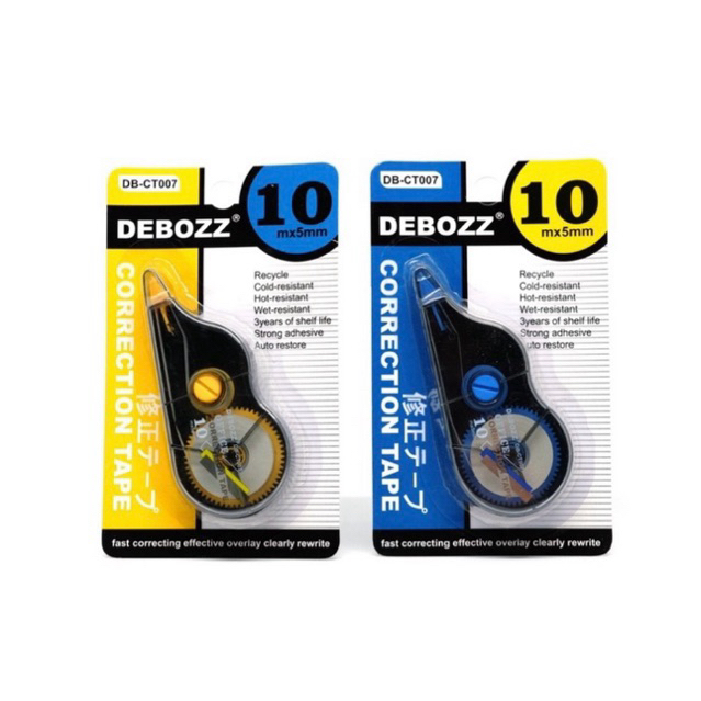 

Correction Tape Debozz DB-CT007 TIPEX KERTAS