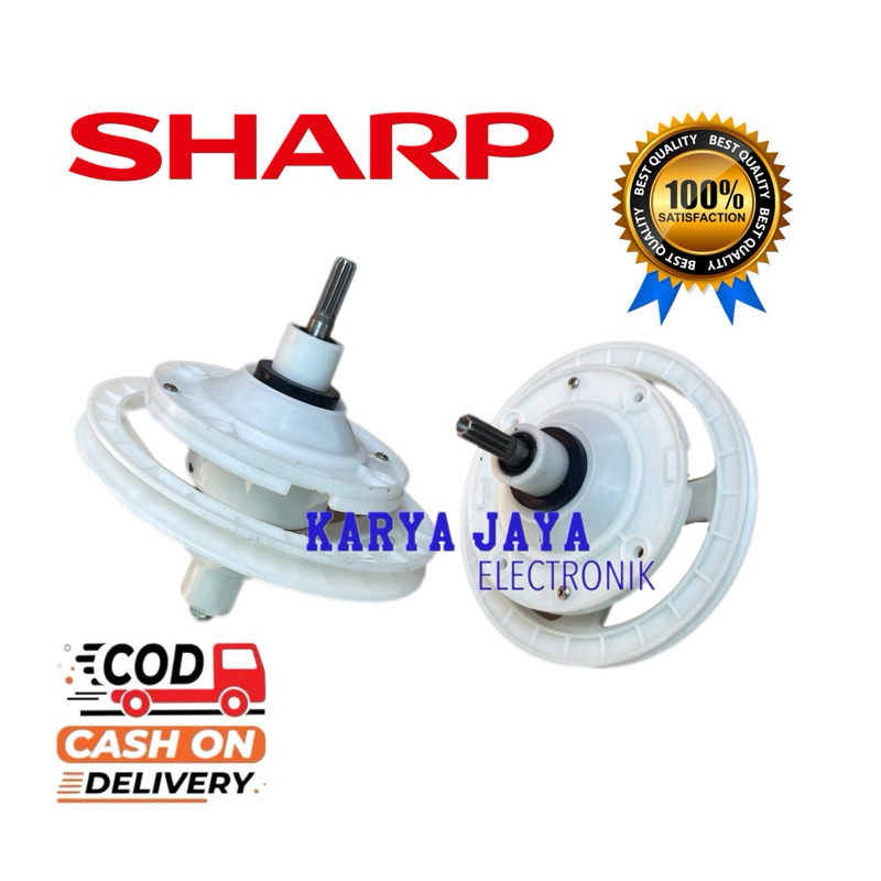 [ SHARP ES-T85CR ]GEARBOX MESIN CUCI SHARP ES-T85CR - GIRBOX MESIN CUCI SHARP 2 TABUNG