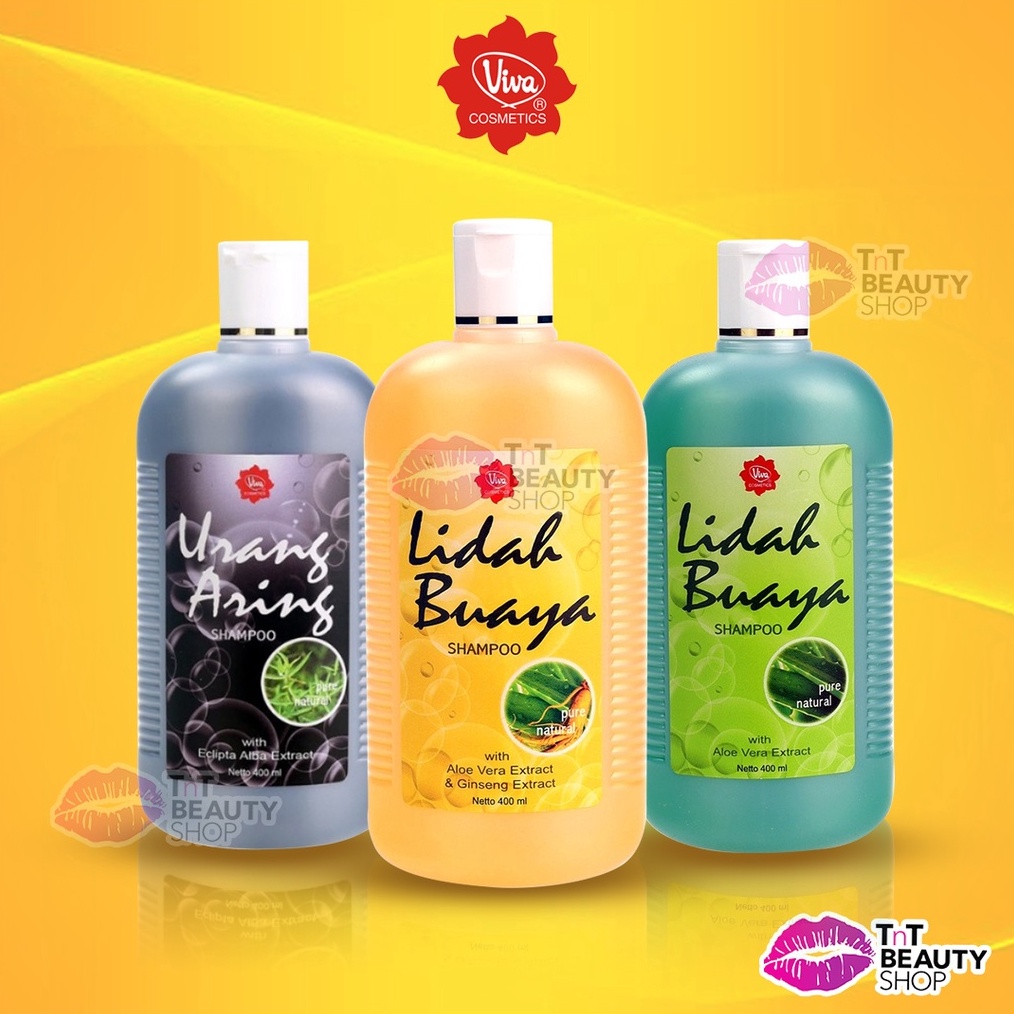 TERLARIS Viva Shampoo Lidah Buaya Extract Ginseng 4ml  Shampoo Lidah Buaya